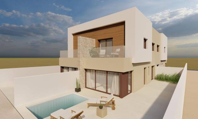 Semi Detached - New Build - San Javier - pueblo