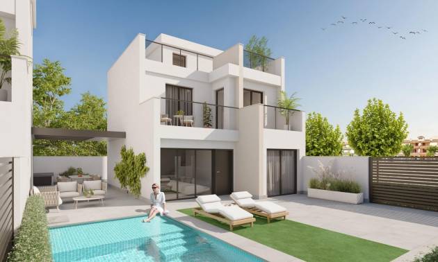 Villa - Nieuwbouw projecten - Los Alcázares - Playa la Atascadera