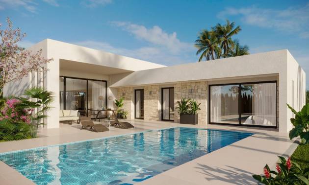 Villa - Nueva construcción  - Aspe - Poligono 19