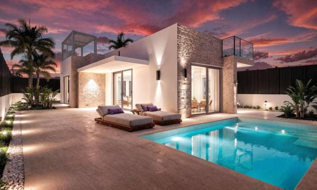 Villa - Nueva construcción  - Los Alcázares - Torre del Rame