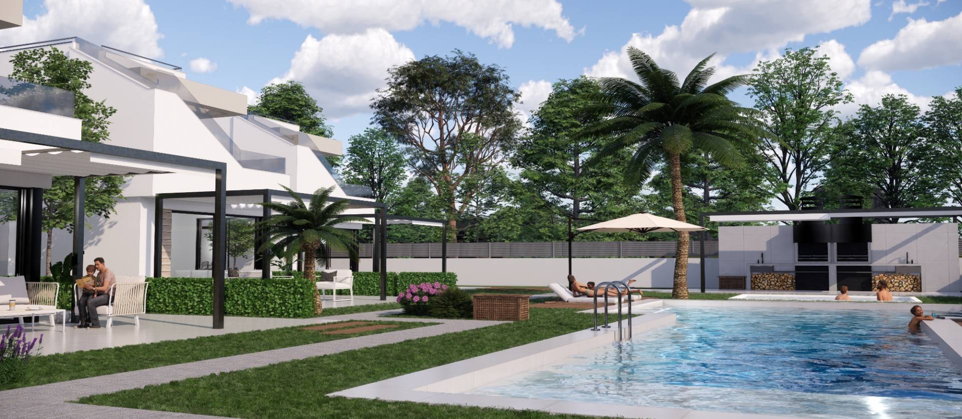 New Build - Villa - El Pinar de Campoverde - Lo Romero Golf