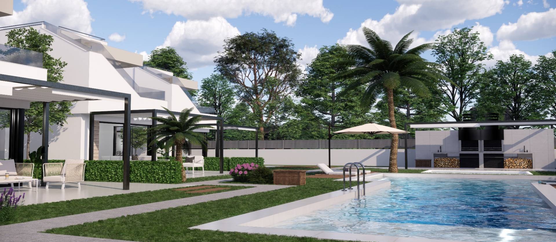 Nieuwbouw projecten - Villa - El Pinar de Campoverde - Lo Romero Golf Course