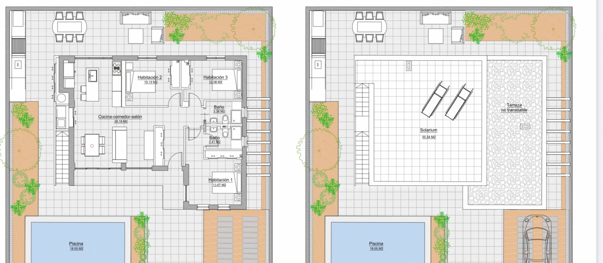 Nueva construcción  - Villa - Pinar de Campoverde