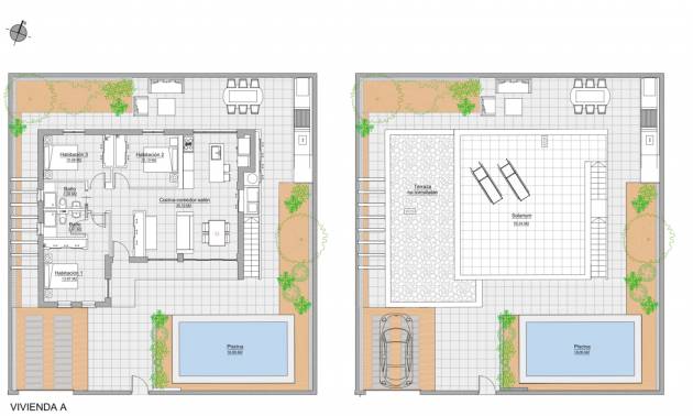 Nueva construcción  - Villa - Pinar de Campoverde