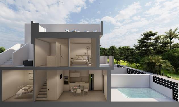 Nieuwbouw projecten - Herenhuis - Los Alcázares