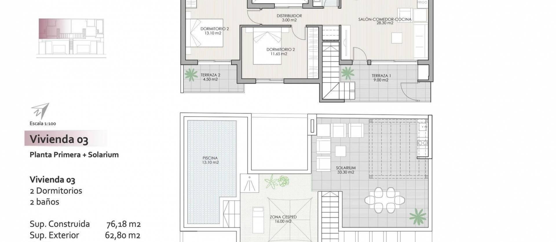 New Build - Bungalow - San Pedro del Pinatar - San Pedro de Pinatar