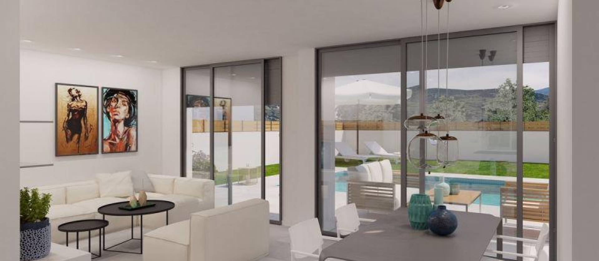 New Build - Villa - Aspe - Center