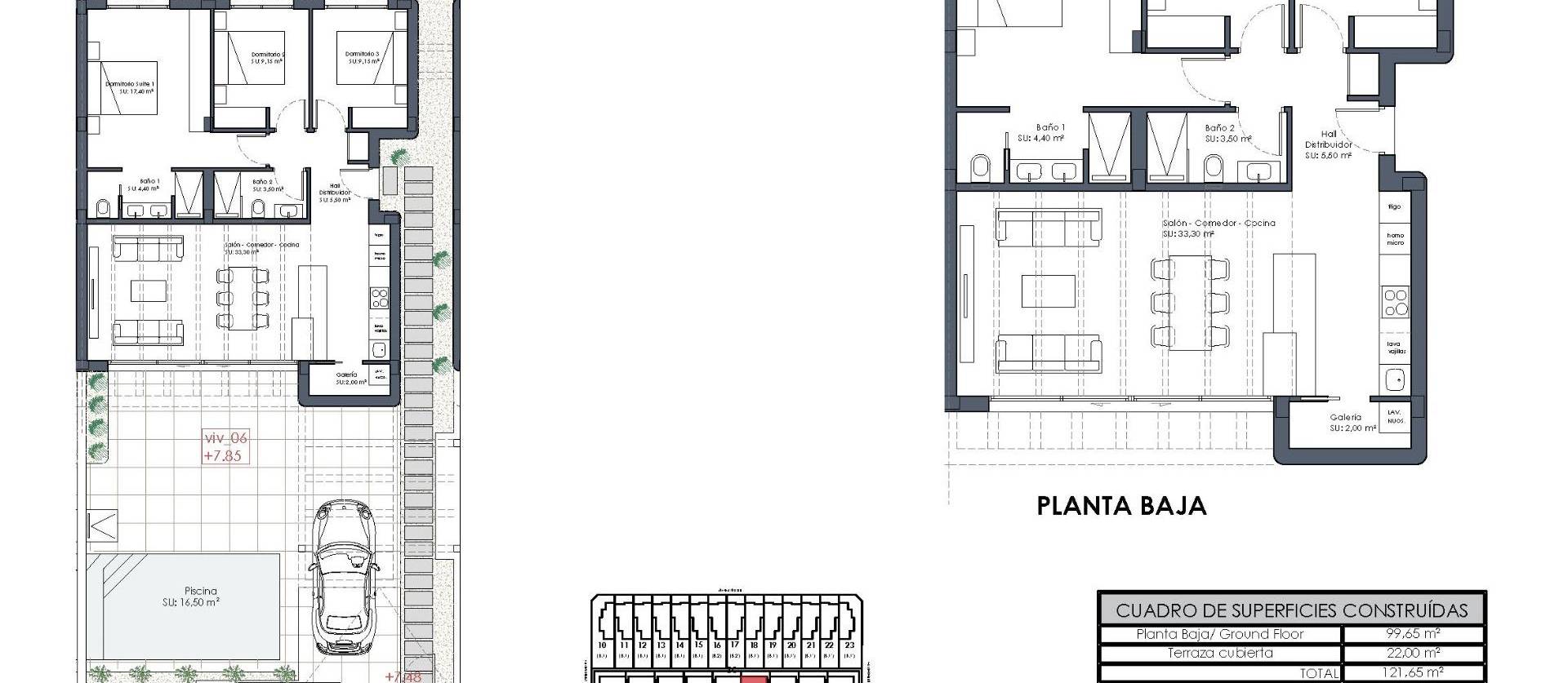 New Build - Villa - Los Alcázares - Serena Golf