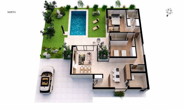 New Build - Villa - Baños y Mendigo - Altaona Golf And Country Village