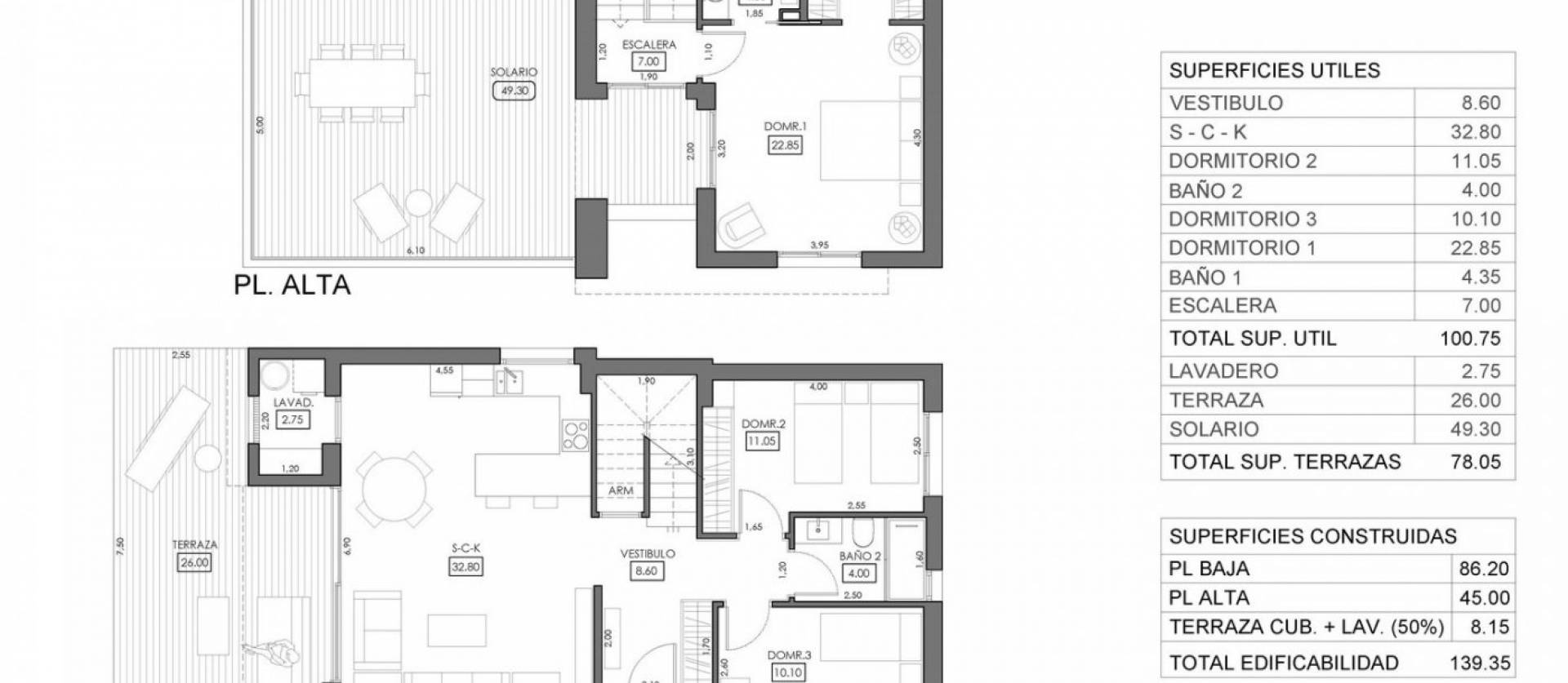 New Build - Villa - Orihuela Costa - La Ciñuelica