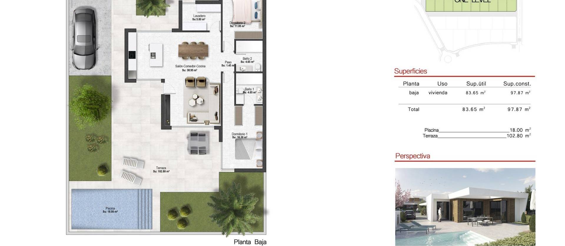 New Build - Villa - Baños y Mendigo - Altaona golf and country village