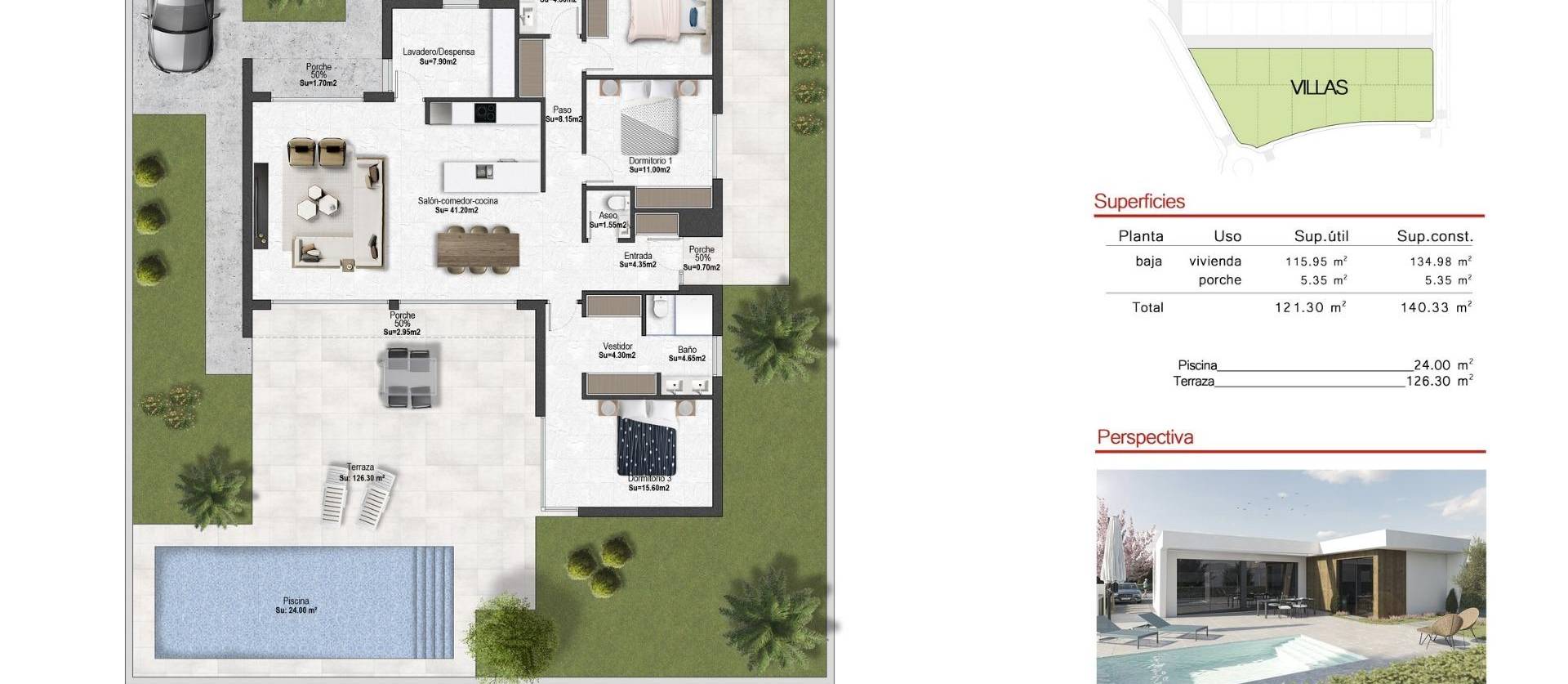 New Build - Villa - Baños y Mendigo - Altaona golf and country village