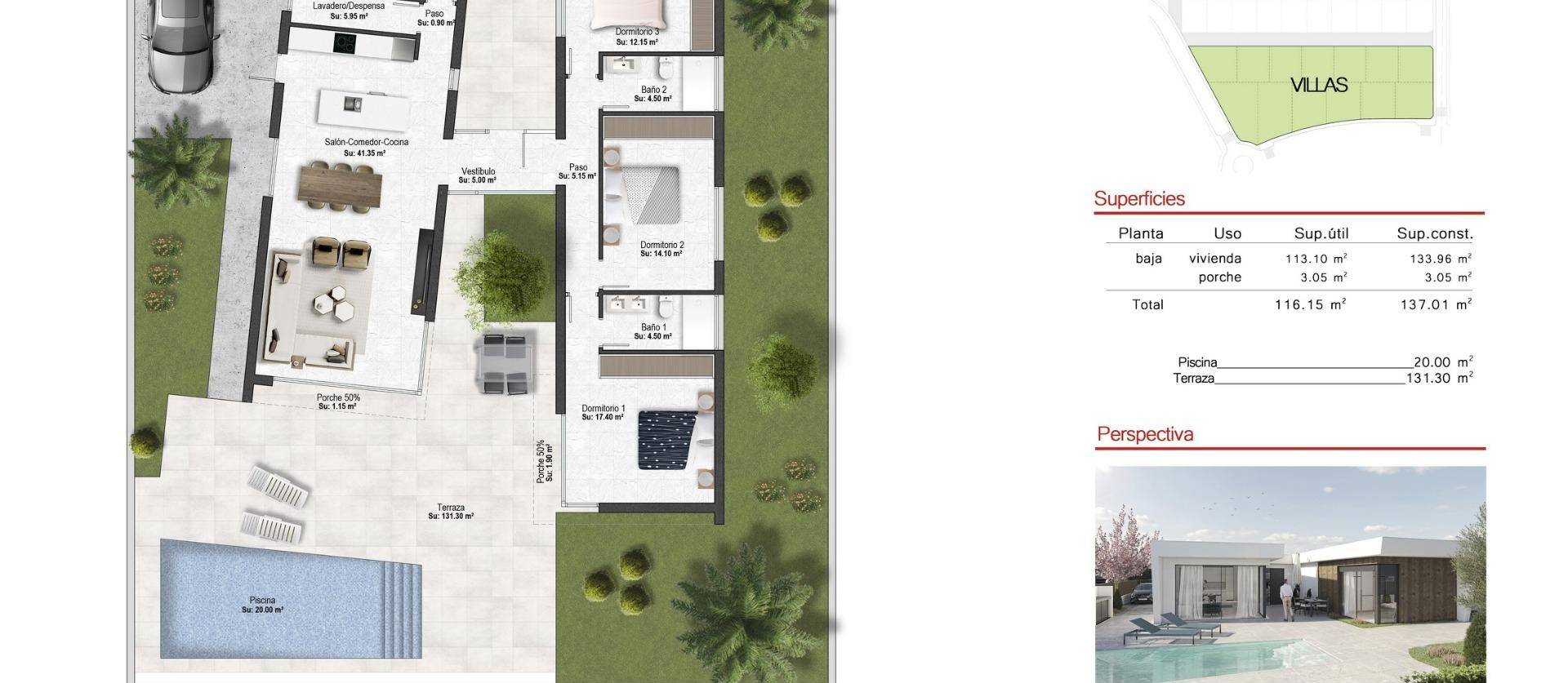 New Build - Villa - Baños y Mendigo - Altaona golf and country village