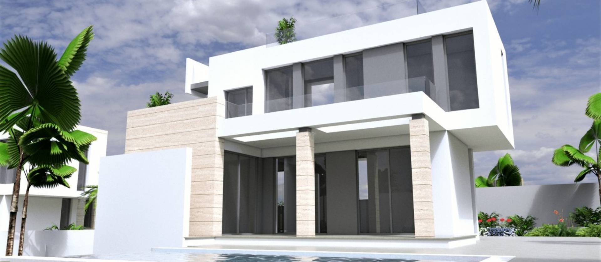 New Build - Villa - Torrevieja - Aguas nuevas 1