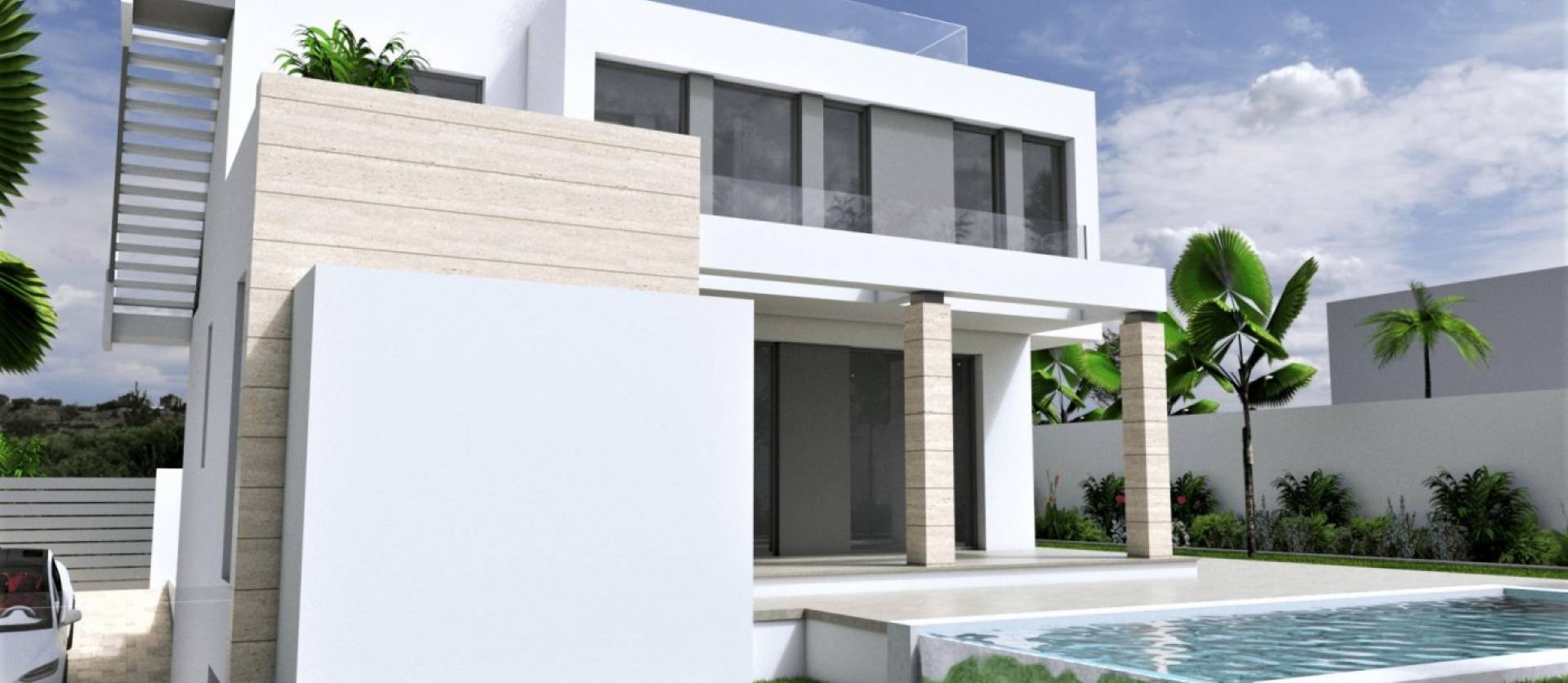 New Build - Villa - Torrevieja - Aguas nuevas 1