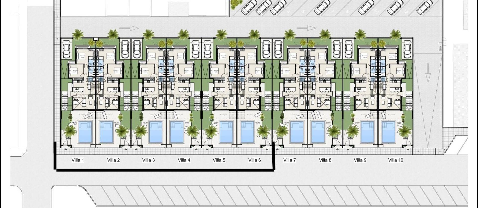 New Build - Villa - Los Nietos - Center