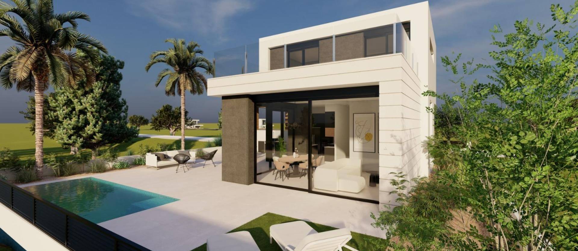 New Build - Villa - Pilar de la Horadada - Lo Romero Golf