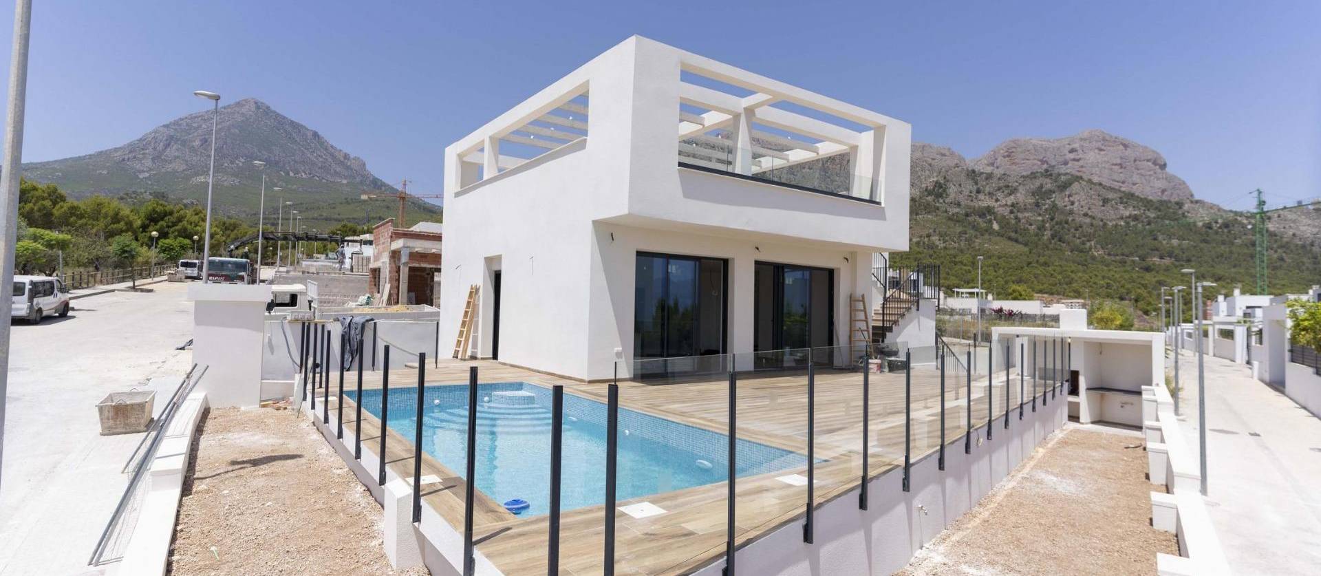 New Build - Villa - Polop - Alberca