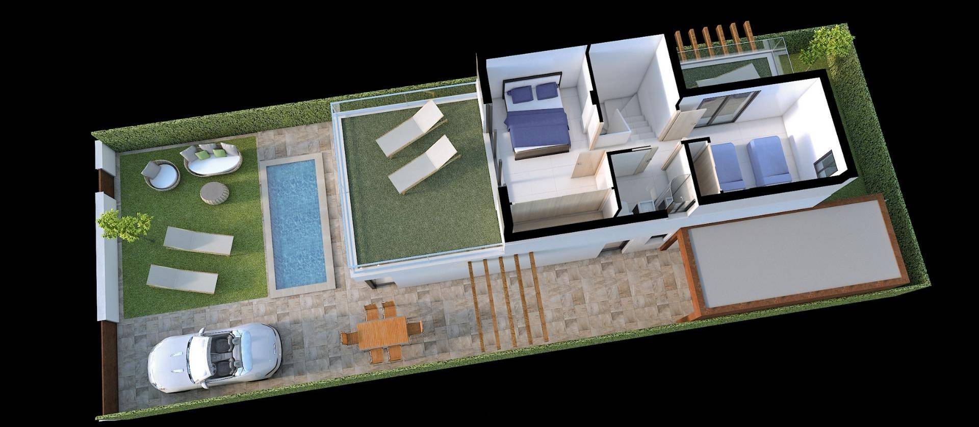 New Build - Villa - Los Alcázares - Serena Golf