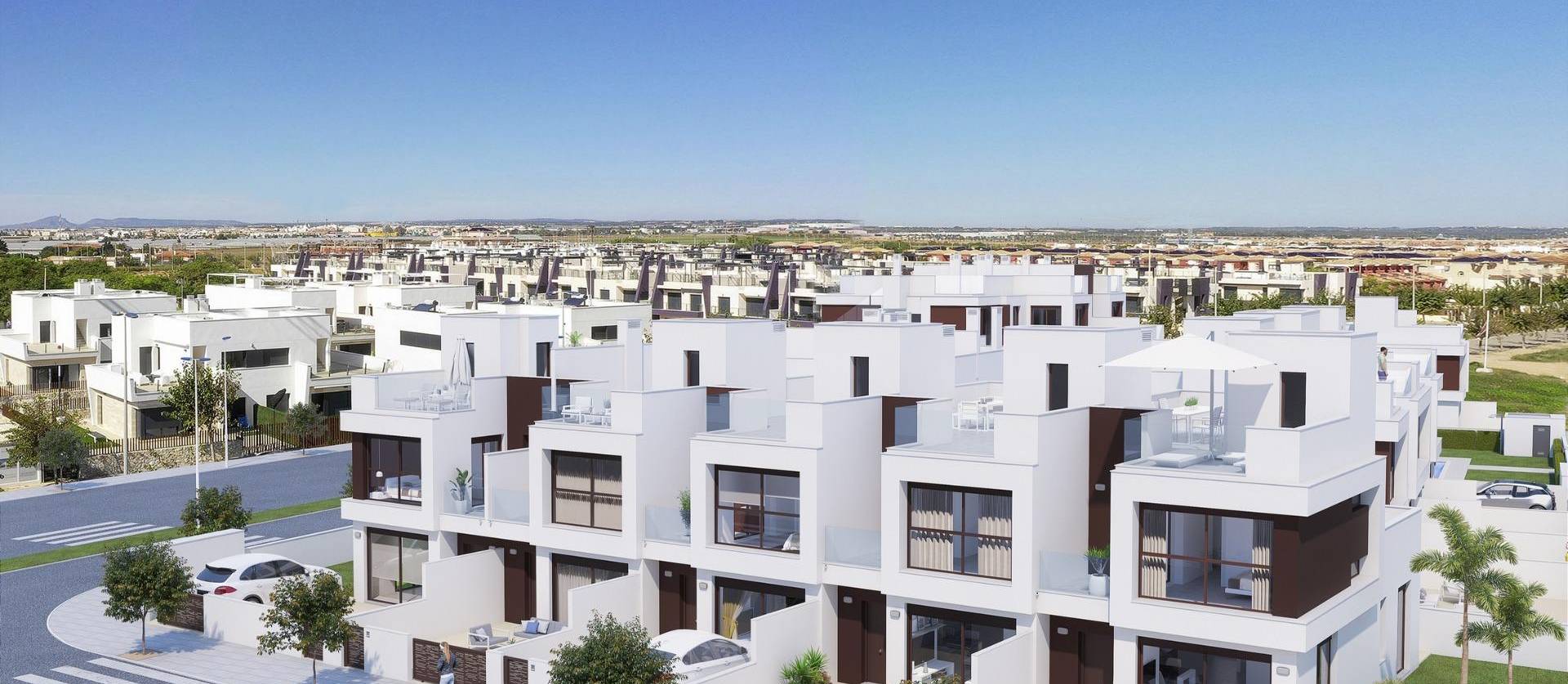 New Build - Townhouse - Pilar de la Horadada - El Mojón