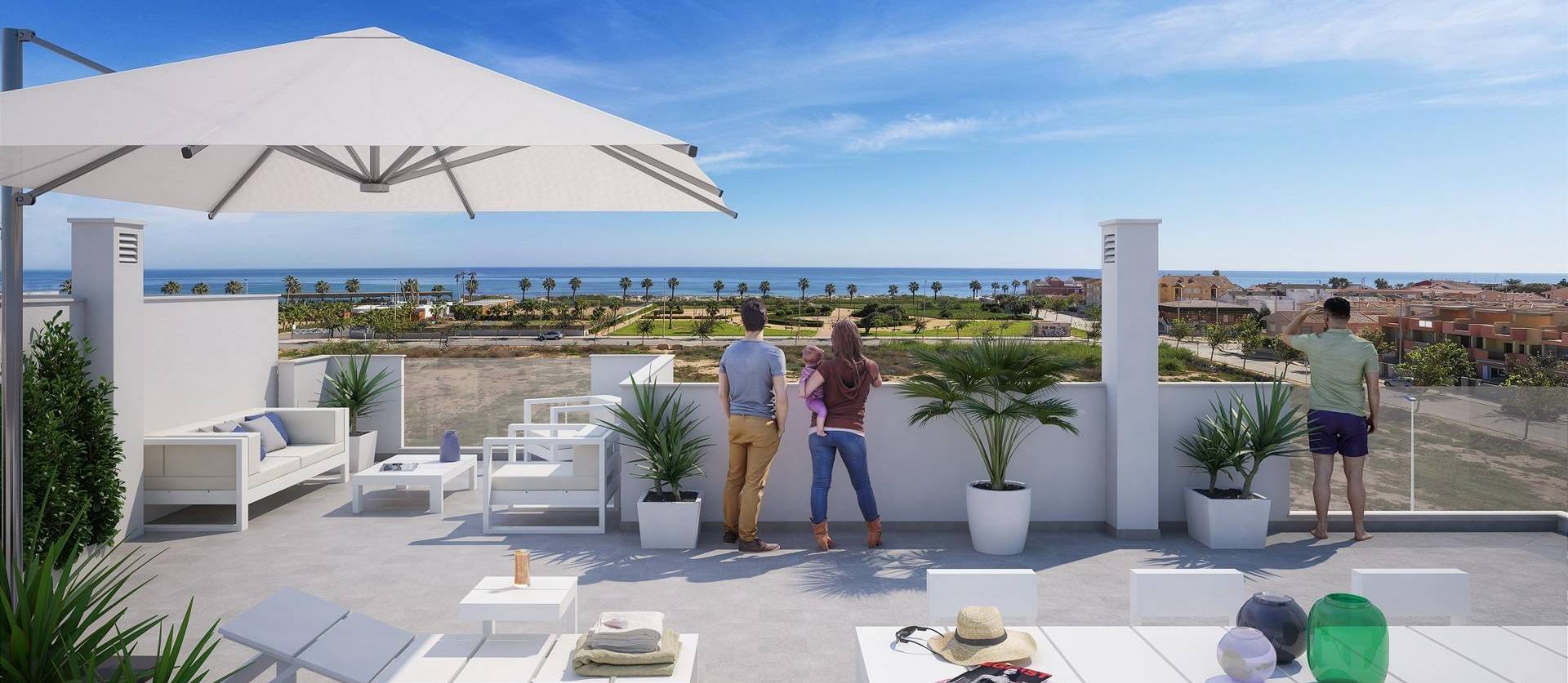 New Build - Townhouse - Pilar de la Horadada - El Mojón