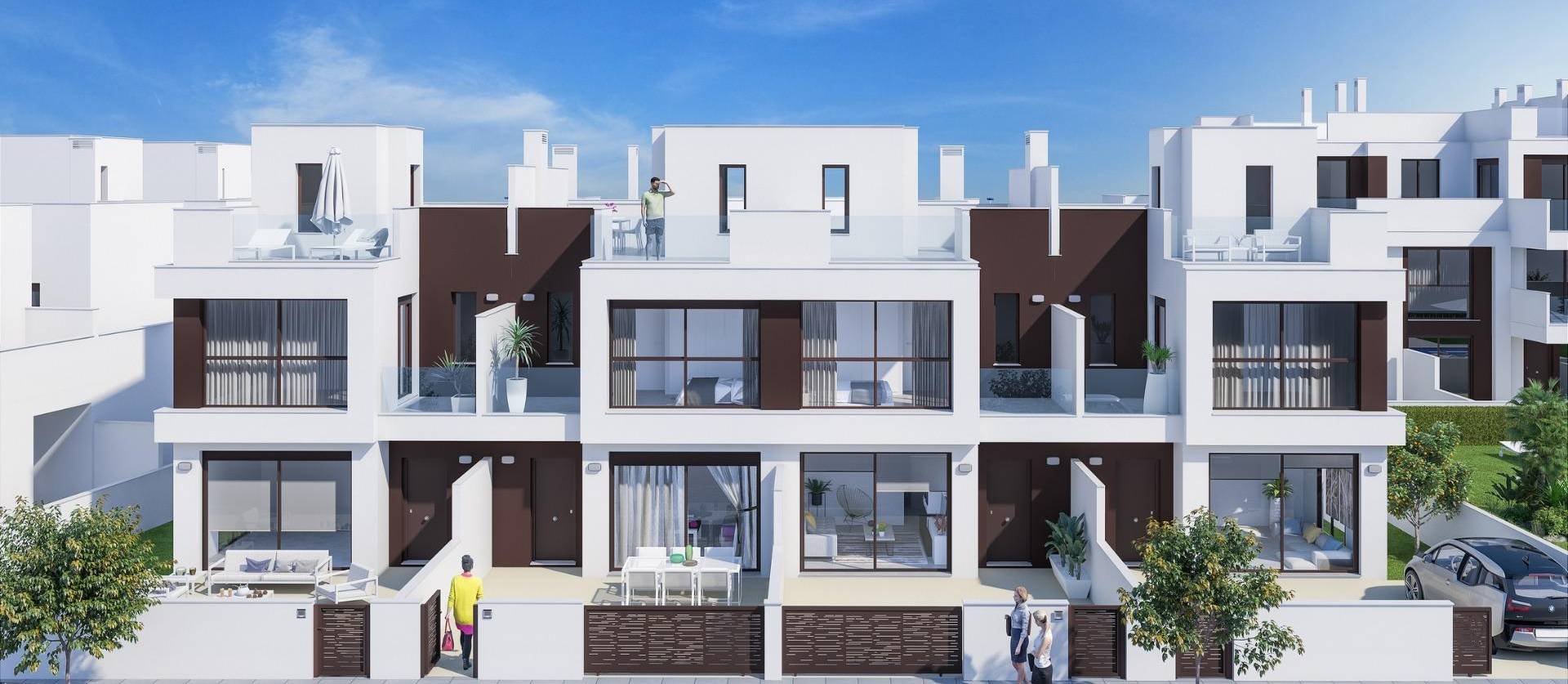 New Build - Townhouse - Pilar de la Horadada - El Mojón