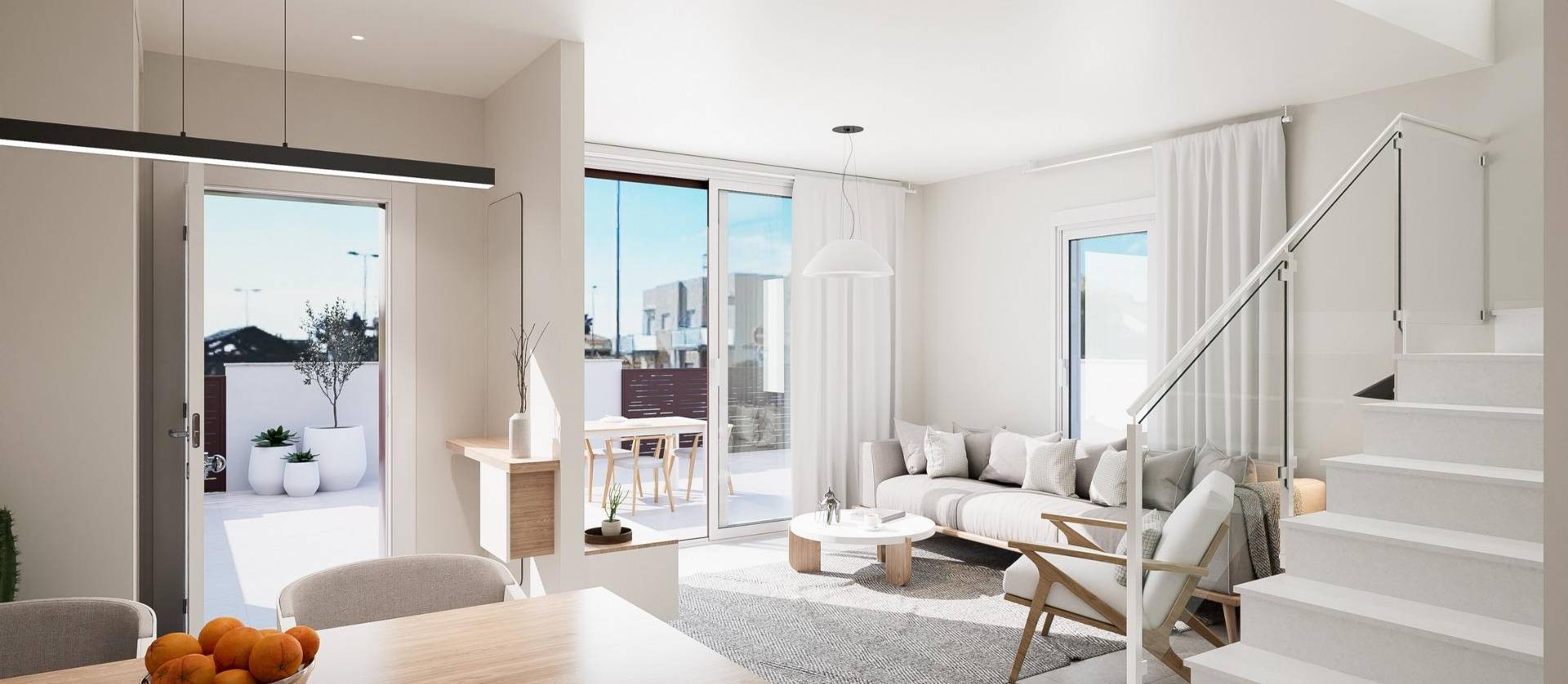 New Build - Townhouse - Pilar de la Horadada - El Mojón