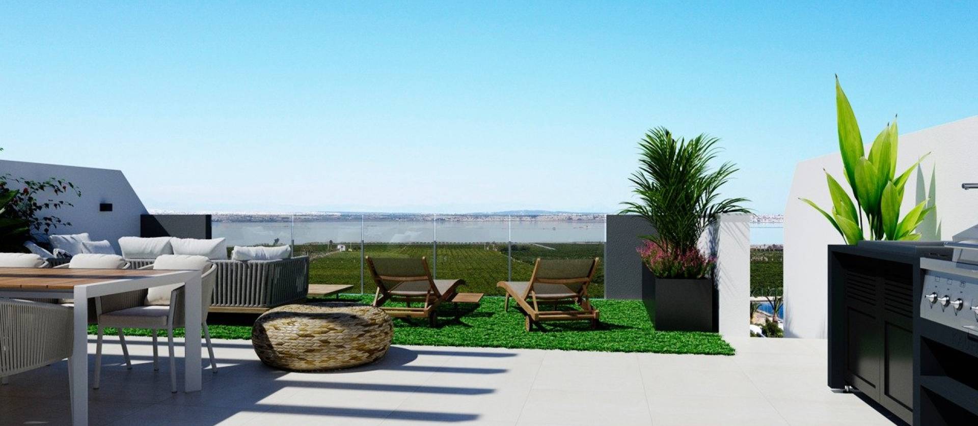 New Build - Bungalow - Torrevieja - Lago Jardin