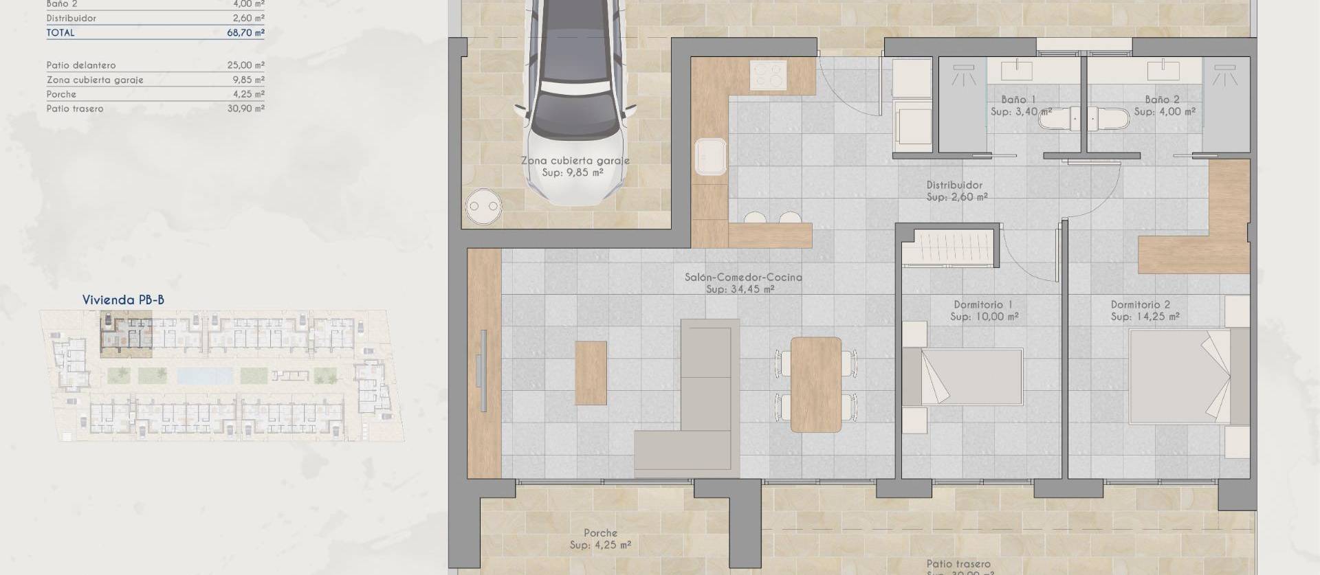 Nueva construcción  - Bungalow - Torre Pacheco - Torrepacheco