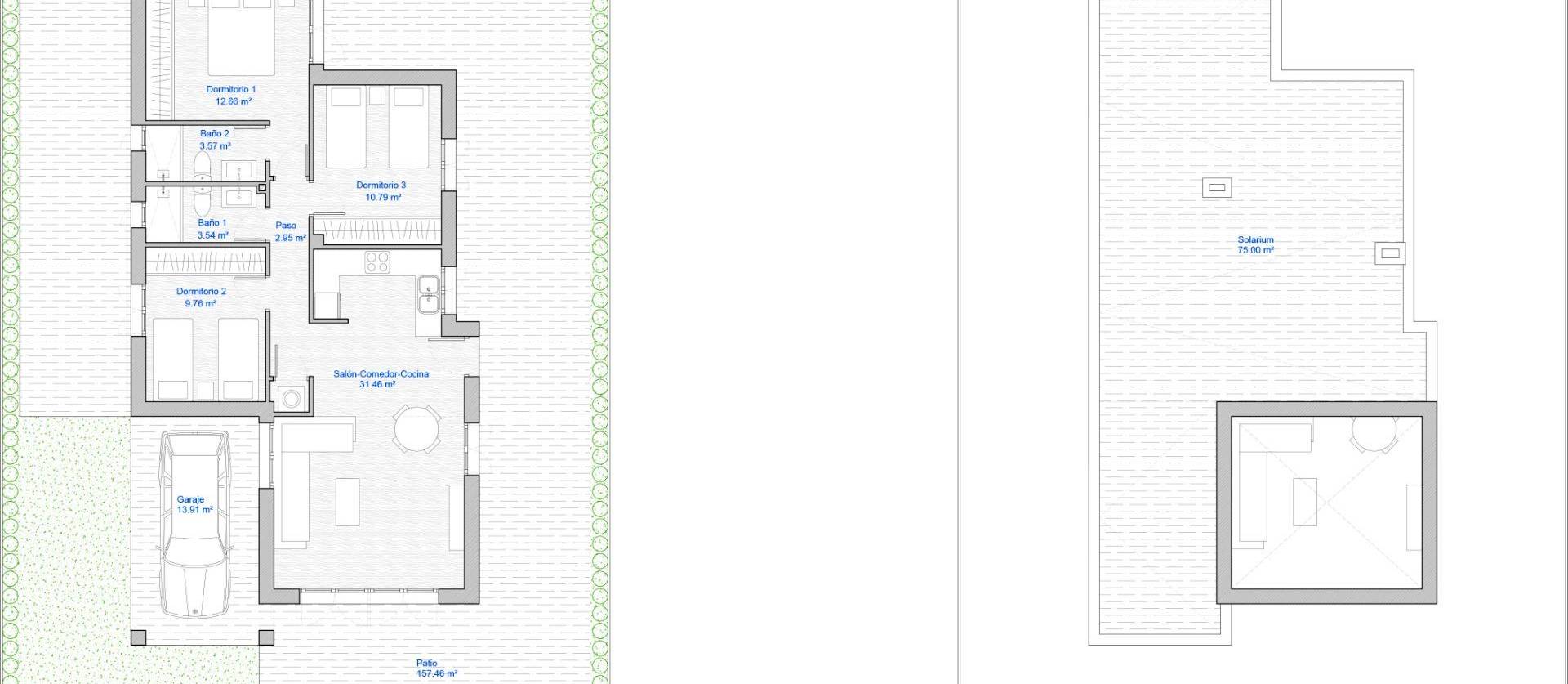 New Build - Villa - Los Alcázares - Serena Golf