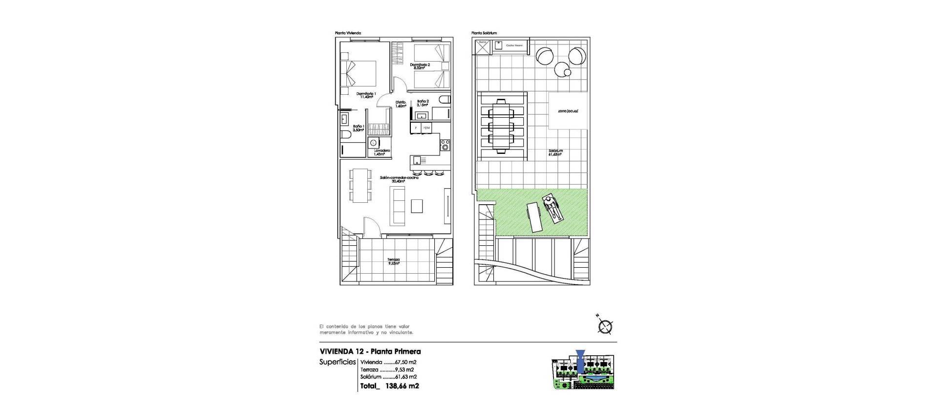 New Build - Bungalow - Pilar de la Horadada - Parque Ramon eugenio Escudero