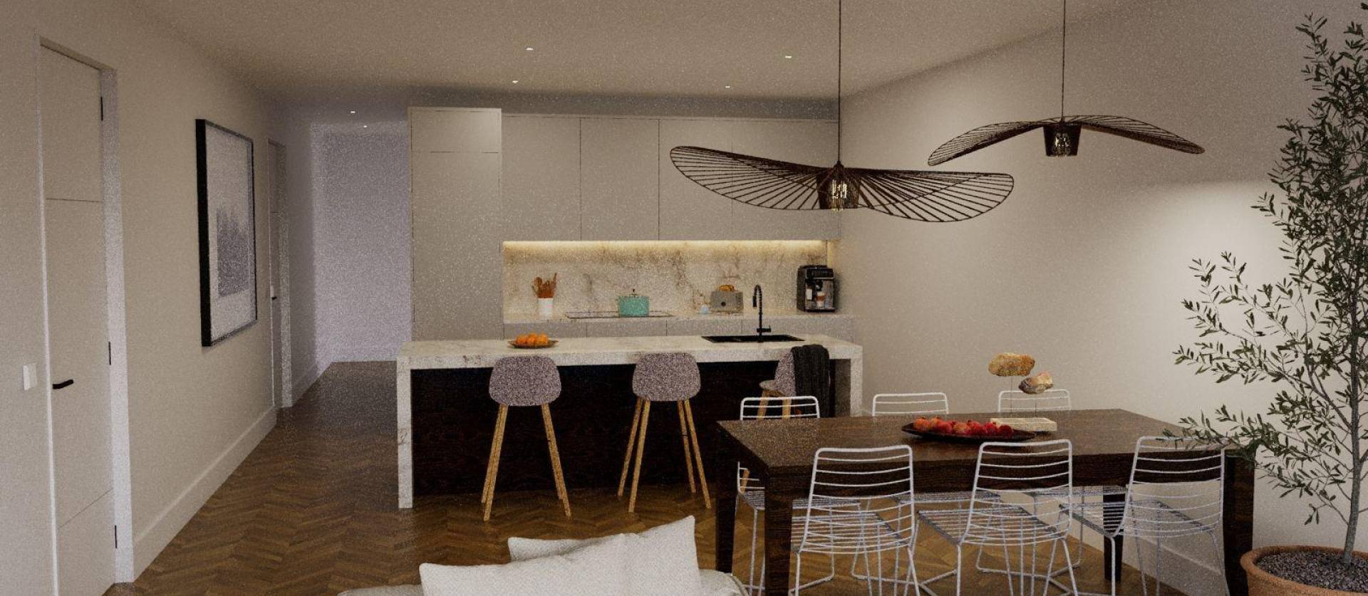 New Build - Apartment - Hondón de las Nieves - Pueblo