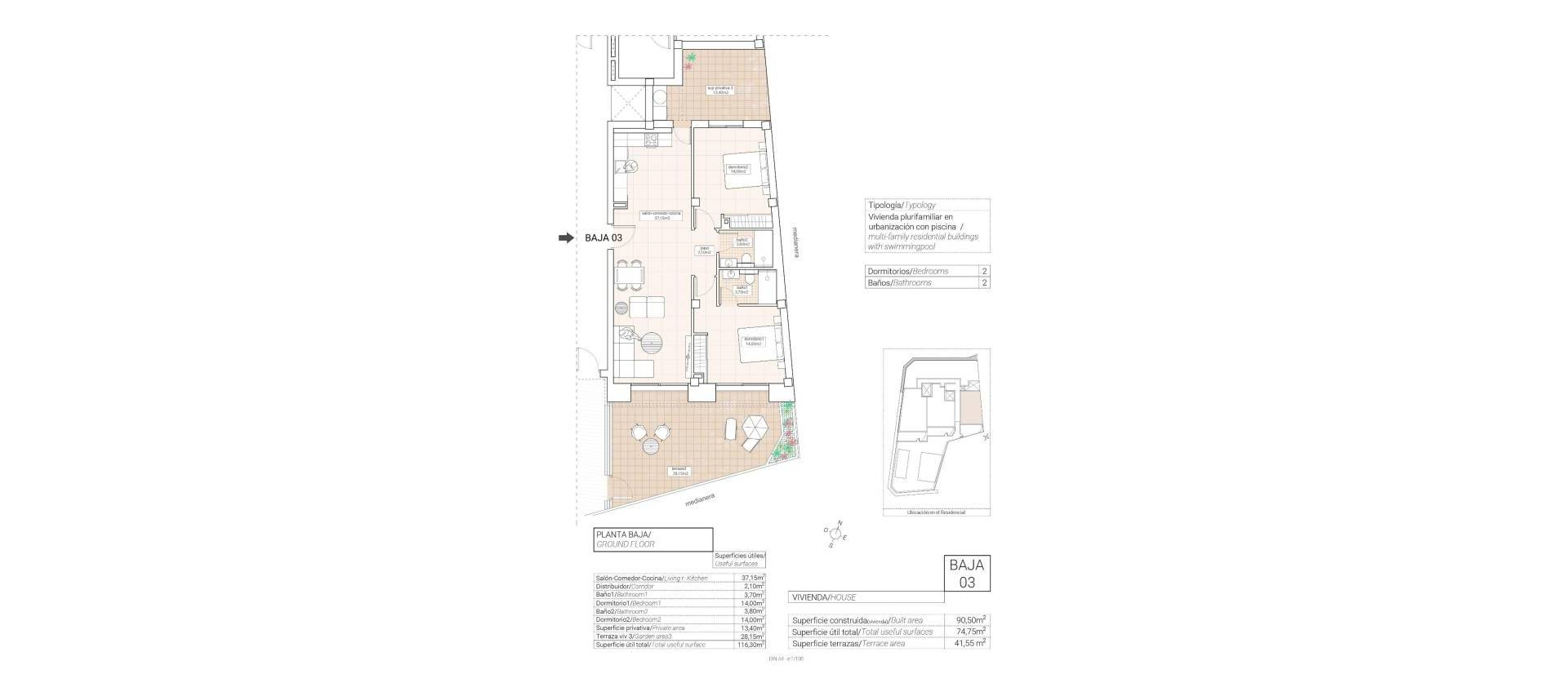 Nueva construcción  - Apartment - Hondón de las Nieves - Pueblo
