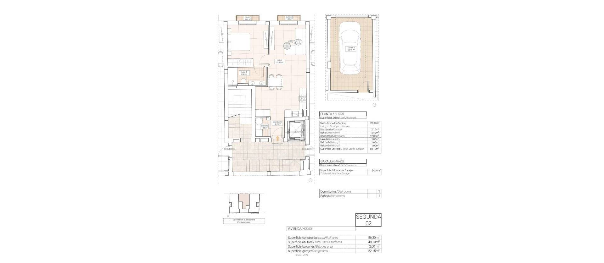 New Build - Apartment - Hondón de las Nieves - Pueblo