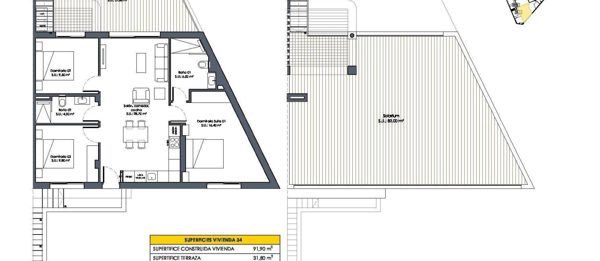 New Build - Bungalow - San Fulgencio - Pueblo