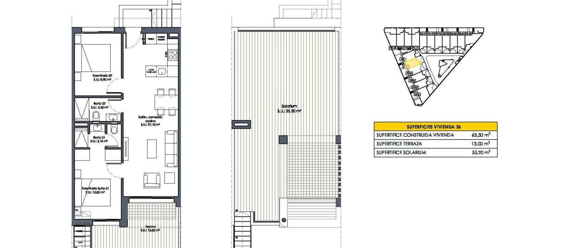 New Build - Bungalow - San Fulgencio - Pueblo