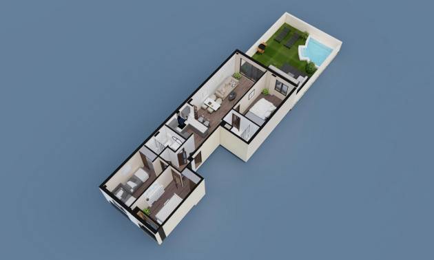 New Build - Apartment - Pilar de la Horadada - pueblo