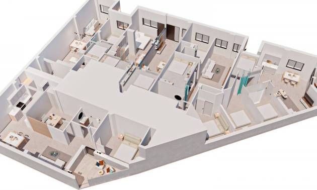 New Build - Apartment - Pilar de la Horadada