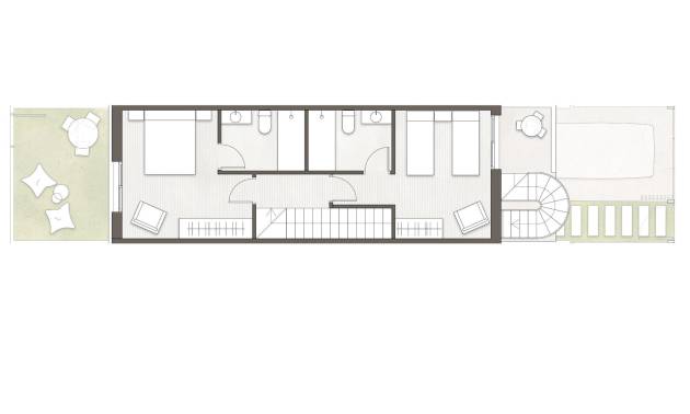 New Build - Townhouse - Pilar de la Horadada - pueblo
