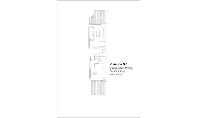 New Build - Bungalow - San Pedro del Pinatar - Los Antolinos