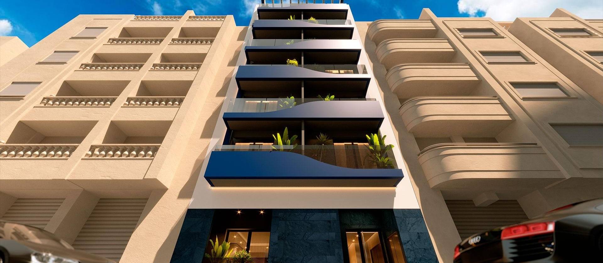 New Build - Apartment - Torrevieja - Playa del Acequion