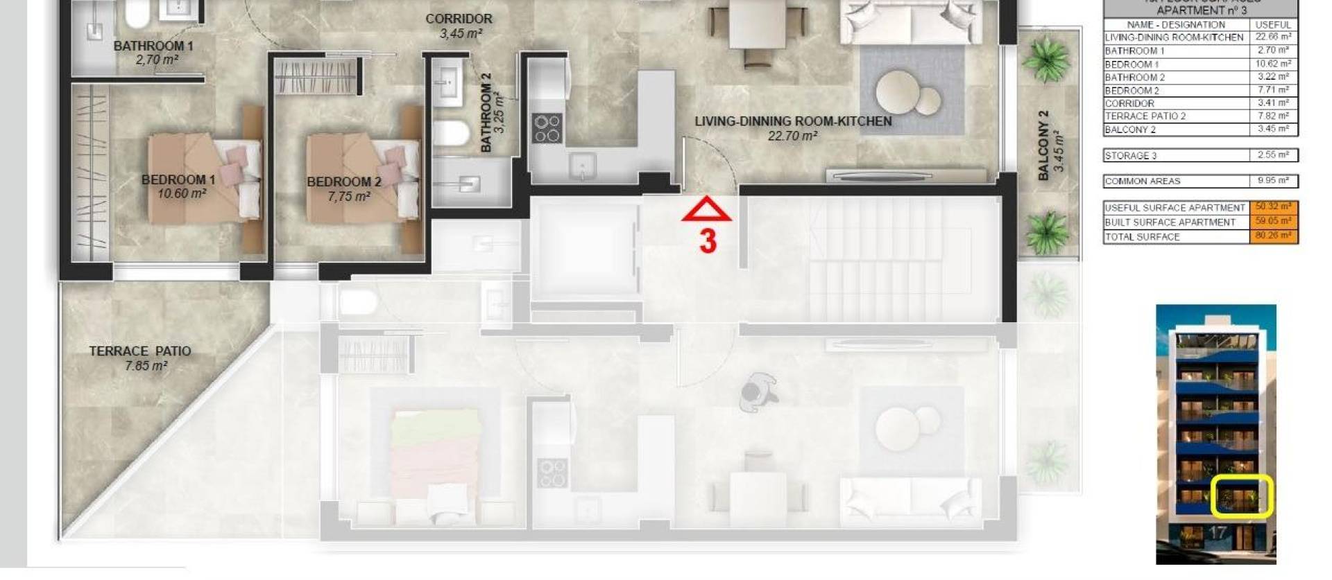 New Build - Apartment - Torrevieja - Playa del Acequion