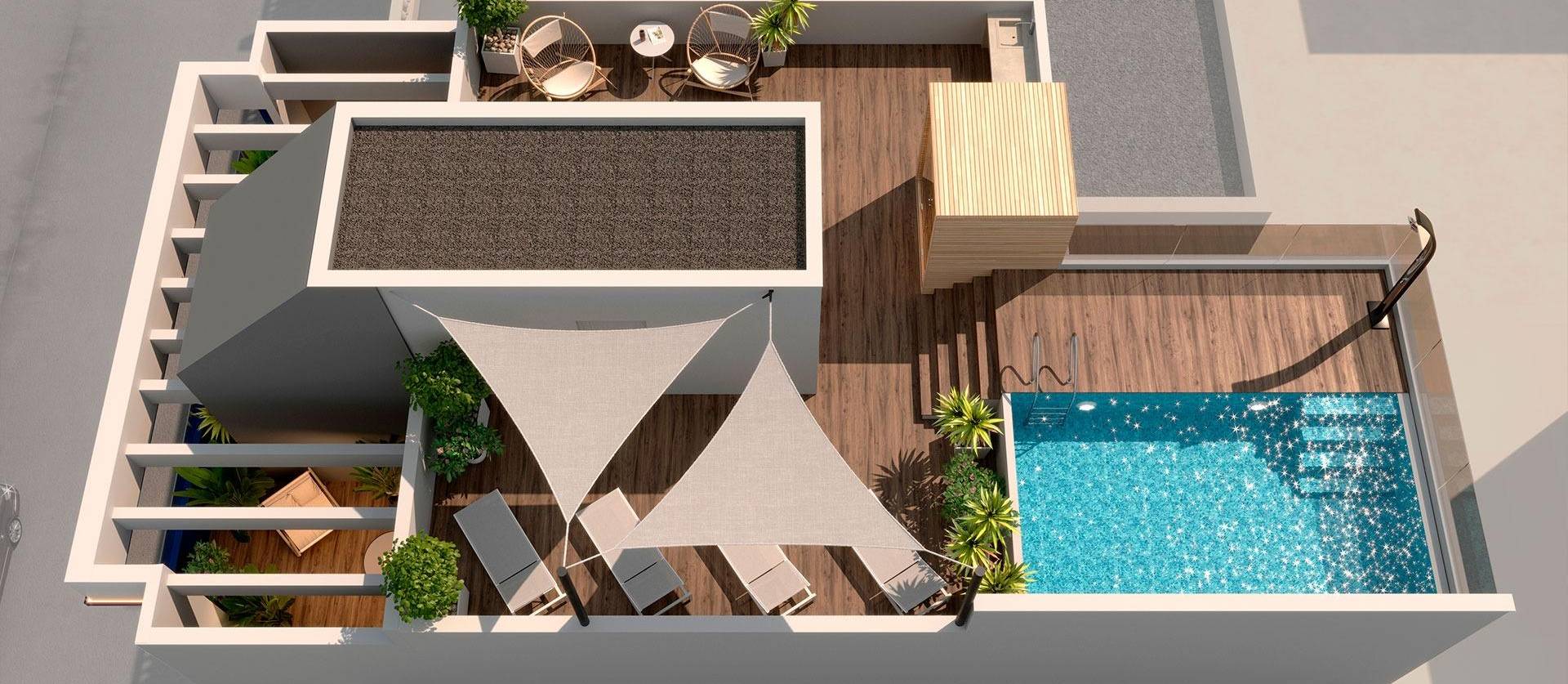 New Build - Apartment - Torrevieja - Playa del Acequion