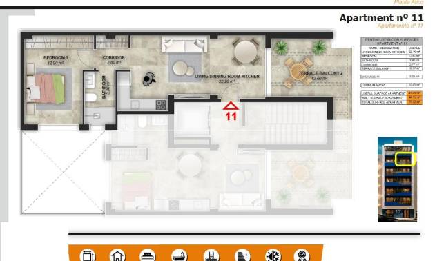 New Build - Apartment - Torrevieja - Playa del Acequion