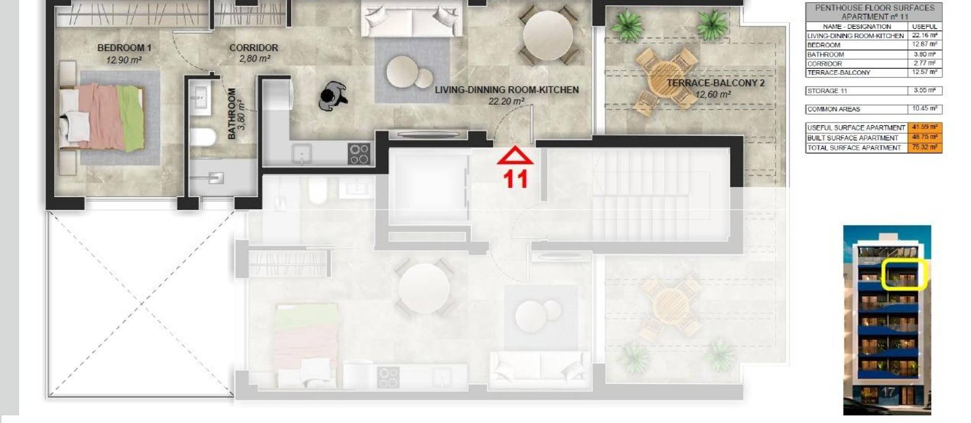 New Build - Apartment - Torrevieja - Playa del Acequion