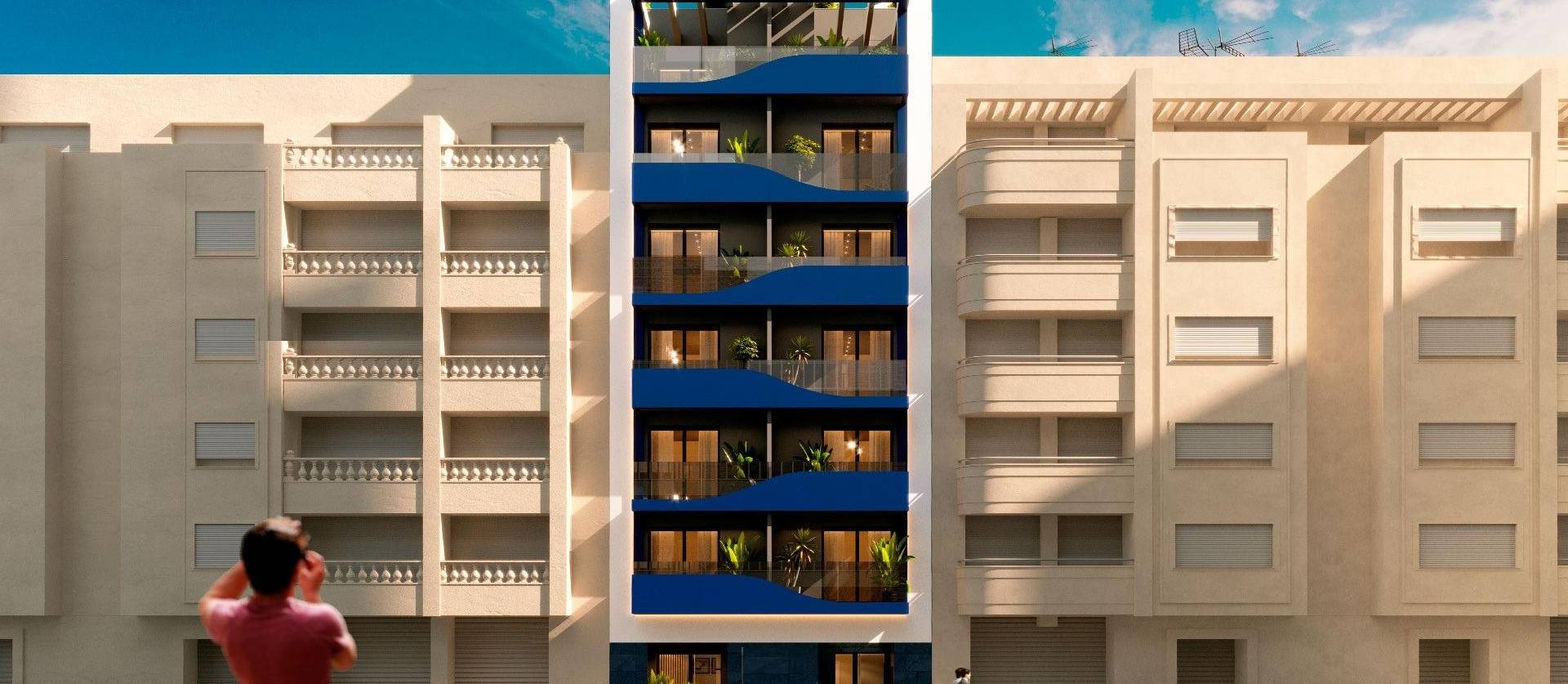 New Build - Apartment - Torrevieja - Playa del Acequion