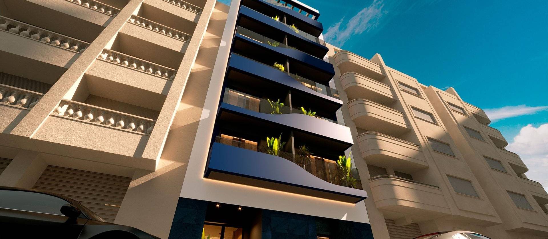 New Build - Apartment - Torrevieja - Playa del Acequion