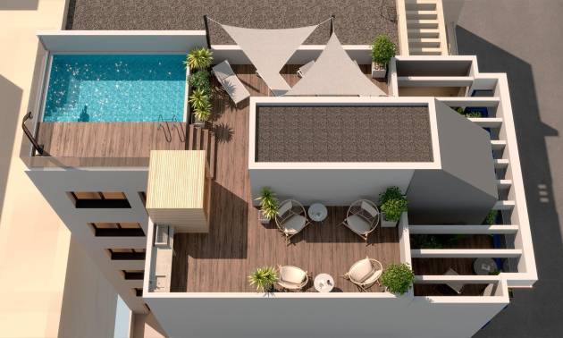 New Build - Apartment - Torrevieja - Playa del Acequion