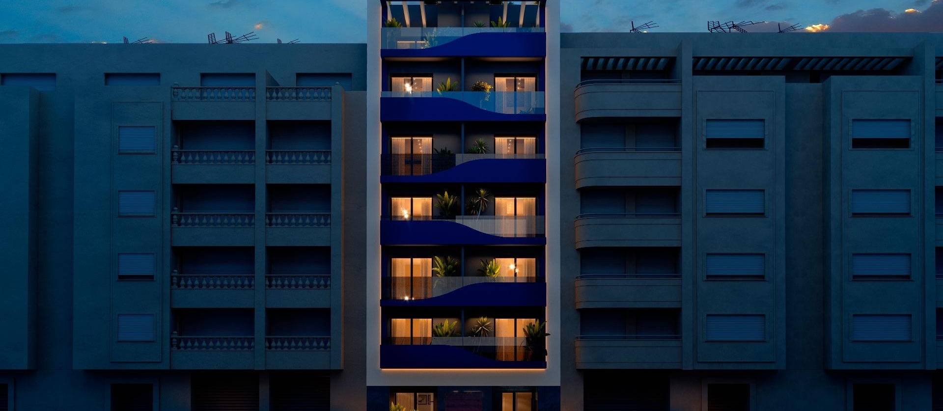 New Build - Apartment - Torrevieja - Playa del Acequion