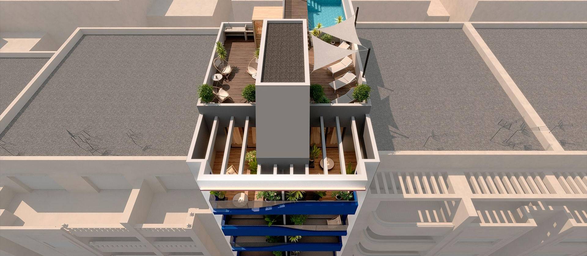 New Build - Apartment - Torrevieja - Playa del Acequion